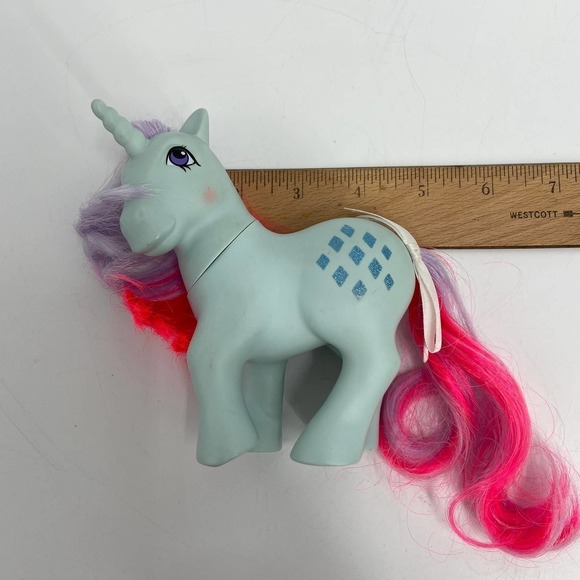Hasbro 2018 My Little Pony Sparkler Unicorn Pegasus 35th Anniversary Blue - Picture 9 of 9